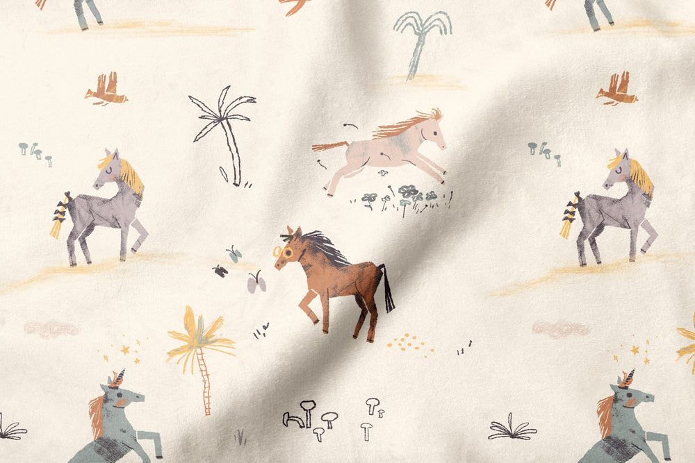SOSO & CO. horses design mockup
