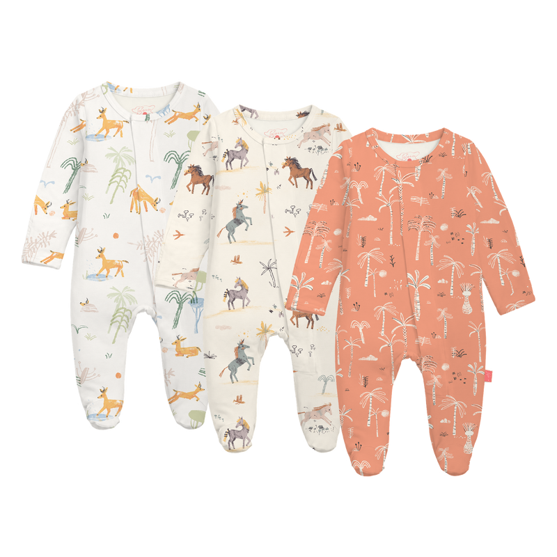 Under the Palms bundle: Gazelle in the Palms, Arabian Grace and Little Palm rompers
